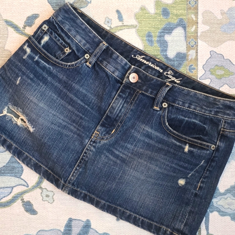 American Eagle denim skirt